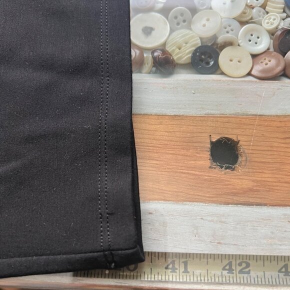 Soon Maternity Dress Size XS Louise Long Sleeve Black Dot Contrast Casual New - Picture 9 of 12